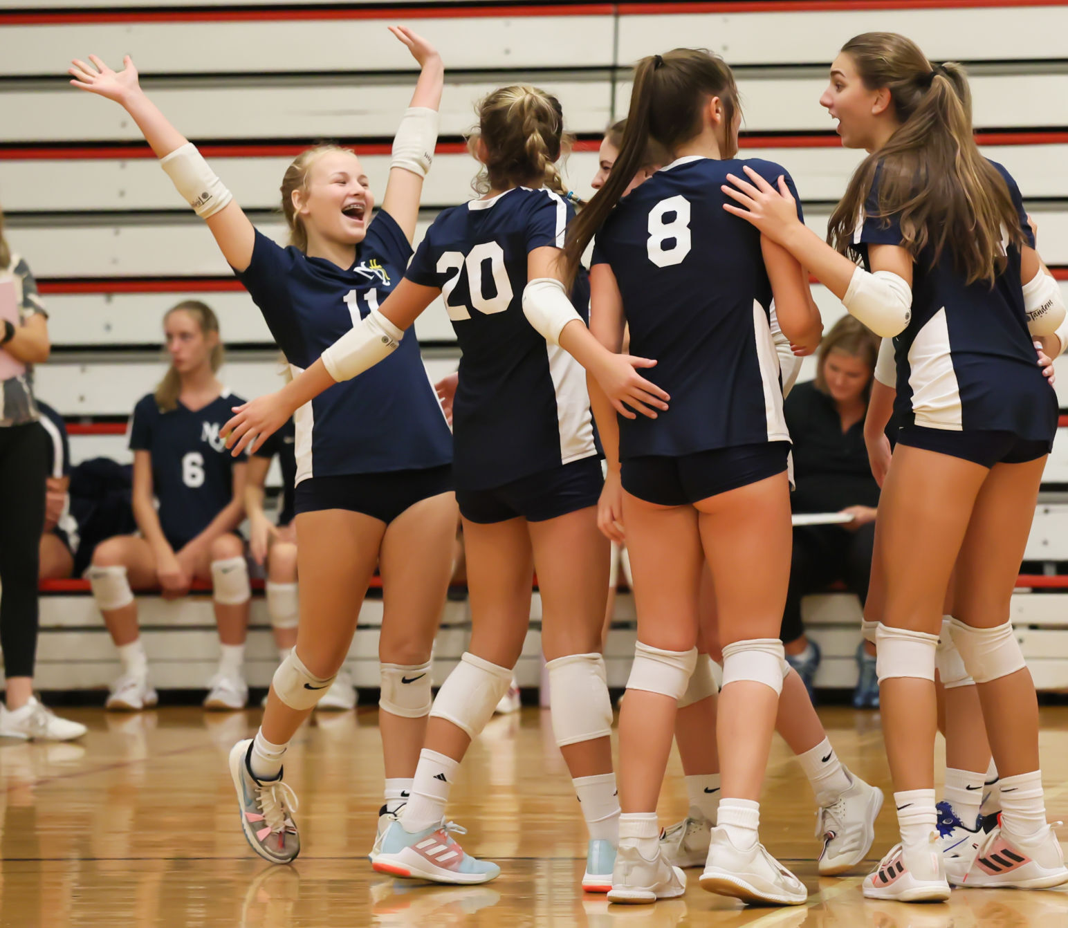Marquette vs Calumet volleyball